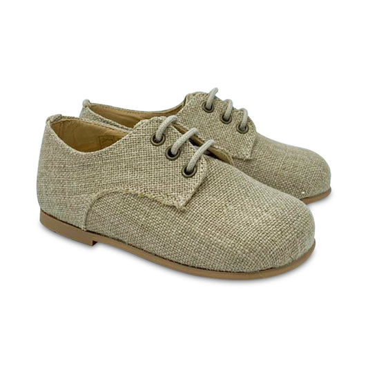 RuthSecret Natural Linen Lace Shoe 703