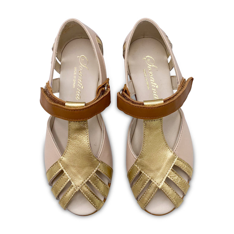 Sonatina Daphne-21 Pink Gold Sandal