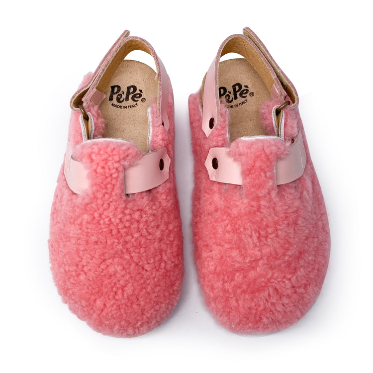 Pepe' ES X LS Pink Shearling Slipper 00932