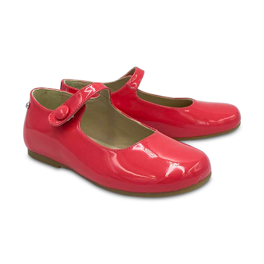 Manuela De Juan Strawberry Patent Leather Mary Jane S2108-21