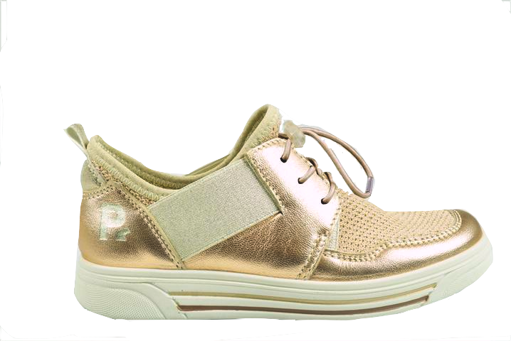 Primigi Rose Gold Pink Elastic Slip On Sneaker 3383844