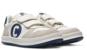 Camper Light Grey Velcro Logo Sneaker K800436