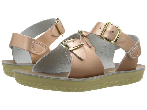 Salt Water Rose Gold Surfer Sandal