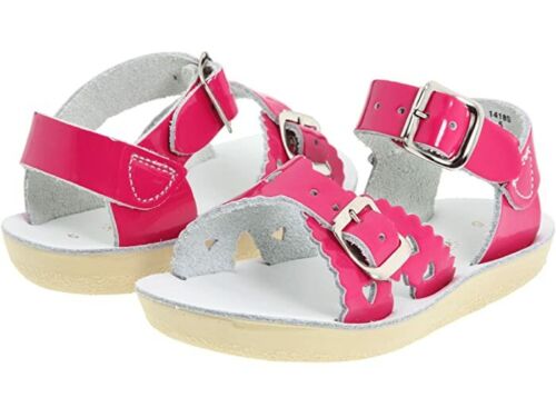 Salt Water Shiny Fuchsia Sweetheart Sandal