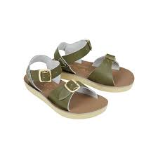 Salt Water Olive Surfer Sandal