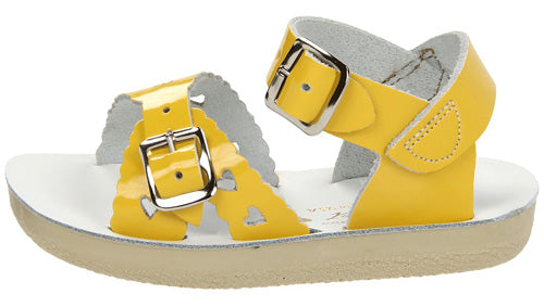 Salt Water Yellow Sweetheart Sandal