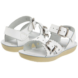 Salt Water White Sweetheart Sandal