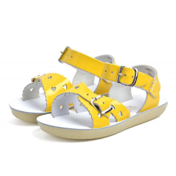 Salt Water Yellow Sweetheart Sandal